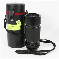 VINTAGE SIGMA BRAND CAMERA LENS IN CASE