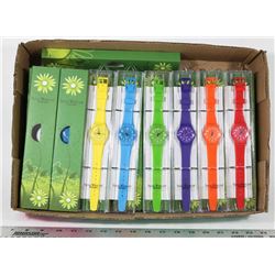 LOT OF 20 NEW SHAGWEAR WATCHES-MAY NEED BATTERIES