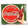 Image 1 : VINTAGE COCA COLA METAL SIGN REPLICA