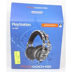 NEW PLANTRONICS PS4 RIG 400HS CAMO HEADSET
