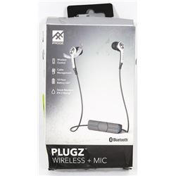 IFROGZ PLUGZ WIRELESS+MIC BLUETOOTH EARPHONES
