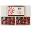 Image 1 : 2001 US SILVER PROOF SET (WITH BOX)