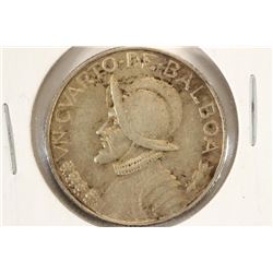 1947 PANAMA SILVER 1/4 BALBOA .1808 OZ. ASW