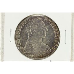 1780 AUSTRIA MARIA THERESIA THALER (SILVER) BU