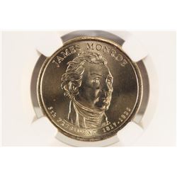 2008-P JAMES MADISON DOLLAR NGC BRILLIANT UNC