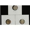 Image 2 : 1910,27 & 57 AUSTRALIA SILVER 3 PENCE .1039 OZ.ASW