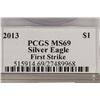 Image 3 : 2013 AMERICAN SILVER EAGLE SIGNATURE SERIES