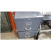 Image 1 : 2 DRAWER METAL FILING CABINET