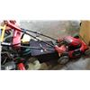 Image 1 : HOMELITE 24 VOLT 3 IN 1 ELECTRIC LAWNMOWER WITH HOMELITE WEED EATER