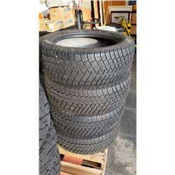 SET OF 4 MICHILIN LATITUDE 235 60 R18 TIRES, TREAD DEPTH 80 PERCENT