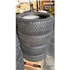 Image 1 : SET OF 4 MICHILIN LATITUDE 235 60 R18 TIRES, TREAD DEPTH 80 PERCENT