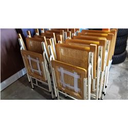 10 FOLDING CHAIRS