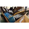 Image 1 : BOX OF VARIOUS TOOLS AND SHOP LIGHT