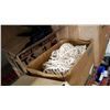 Image 1 : 2 BOXES OF PLASTIC BAGS AND BOX OF ROPE