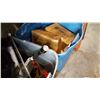 Image 3 : TWO TOTES OF TOOLS, SHOP SUPPLIES AND HARDWARE