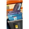 Image 2 : LOT OF TOTES AND LIDS