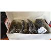 Image 2 : BOX OF 12 NEW CONDOR BLACK FRAME AMBER GOGGLES WITH STRAP RETAIL $170