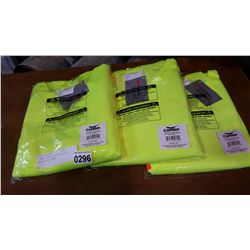 3 NEW CONDOR HI-VIS SHIRTS RETAIL $42 EACH