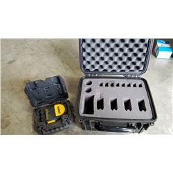 DEWALT LASER LEVEL AND BLACK CASE