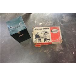 PRIMUS 2069 CAMP STOVE AND COLEMAN LANTERN