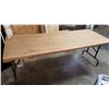 Image 3 : FOLDING MARKET TABLE