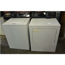 KITCEHN AID TOP LOAD WASHER AND DRYER