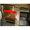 Image 5 : THREE TIN SIGNS AND MIRRORED BAR SIGN