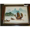 Image 1 : SIGNED OIL ON BAORD BY ROGER LU