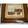 Image 2 : TWO OIL PAINTINGS ON CANVAS FRAMED SIGNED P WONG
