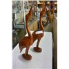 Image 1 : 2 WOOD BIRDS