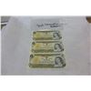 Image 1 : 3 CONSECTUTIVE CANADIAN DOLLAR BILLS - MINT