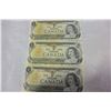 Image 2 : 3 CONSECTUTIVE CANADIAN DOLLAR BILLS - MINT