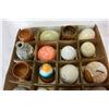 Image 3 : TRAY OF STONE EGGS