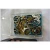 Image 2 : EARRING CASE AND RING CASE W/ CONTENTS