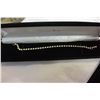 Image 3 : 2 NECKLACE AND EARRING SETS, AND TENNIS BRACELET IN GIFT BOXES