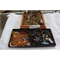 3 TRAYS OF JEWELRY