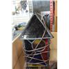 Image 2 : LEADED GLASS LANTERN