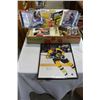 Image 1 : TRAY HOCKEY MEMORBILIA AND HOCKEY NEWS PAPER