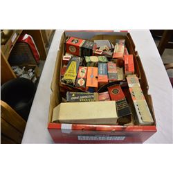 TRAY OF VINTAGE RADIO TUBES