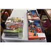 Image 1 : 2 BARBIES AND 2 MODEL CARS
