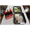 Image 1 : 2 COKE TRAYS AND BOTTLES