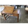 Image 1 : BROWN LIFT TOP DRAFTING OR CRAFT TABLE