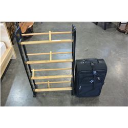 TRAVEL SUIT CASE AND SHOE RACK