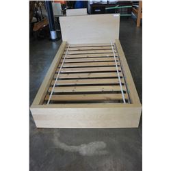 MAPLE SINGLE BED FRAME