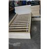 Image 1 : MAPLE SINGLE BED FRAME WITH NIGHT STAND