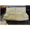 Image 3 : ITALIAN LEATHER SOFA AND LOVESEAT