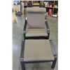 Image 1 : BLACK BENT WOOD CHAIR AND STOOL