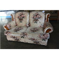 FABRIC FLORAL SOFA