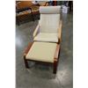Image 1 : BENTWOOD CHAIR W/ FOOT STOOL