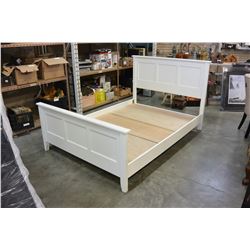 WHITE DOUBLE SIZE BEDFRAME